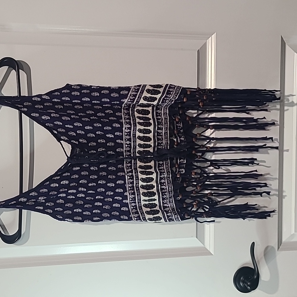 Fringe crop top
